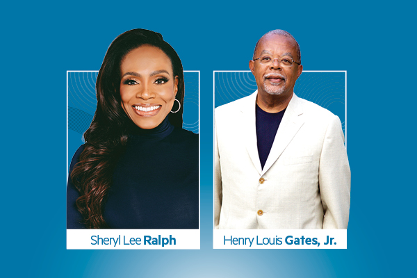 Sheryl Lee Ralph and Henry Louis Gates, Jr.